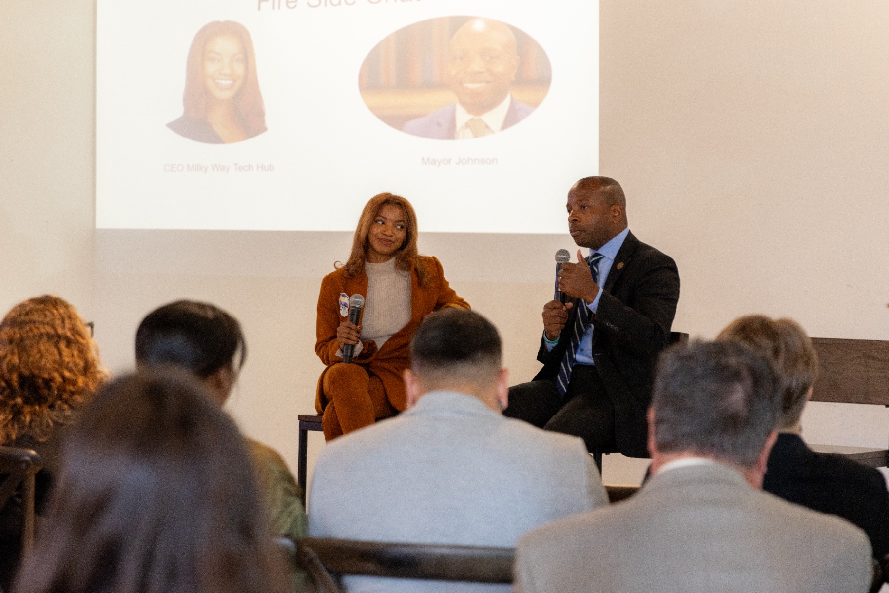 Fireside chat with Mayor Johnson